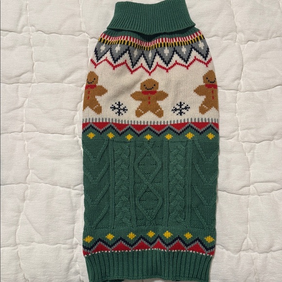 New! Gingerbread Dog Sweater - Picture 2 of 4